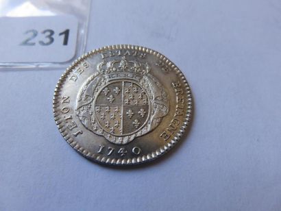 Jeton des Etats de Bretagne - Louis XV 1740...