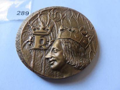 Medal - Charles V the Wise 1337 - 1380 king...