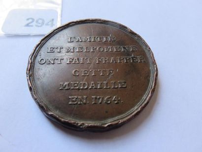 Medal - Hippolyte Clairon de la Tude (1723...