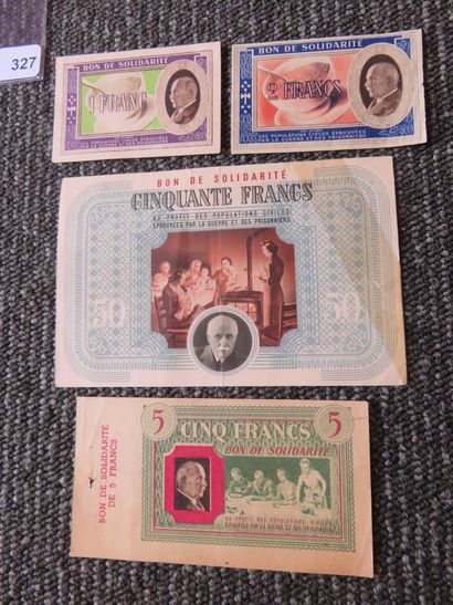 Vouchers - Lot of 4 