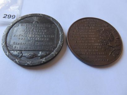 Argentine medals - Set of 2 medals, Medal...