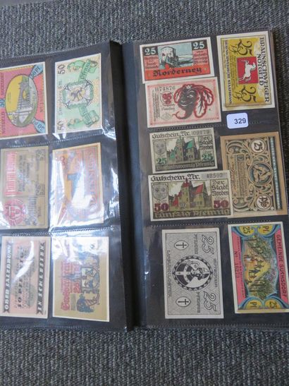 Billets - Collection of 220 German Notgeld...