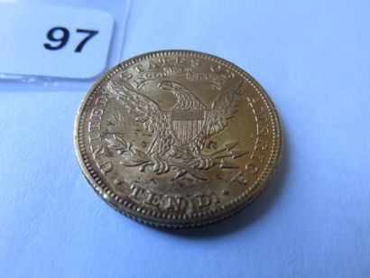 Monnaie or - USA - 10 Dollars Liberty tête...