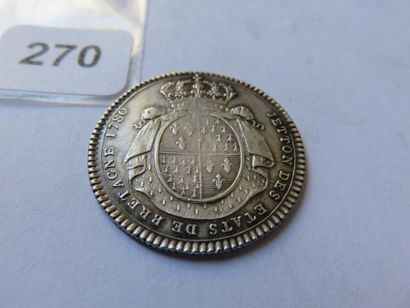 Jeton des Etats de Bretagne - Louis XVI 1780...