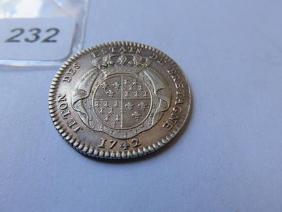 Jeton des Etats de Bretagne - Louis XV 1742...