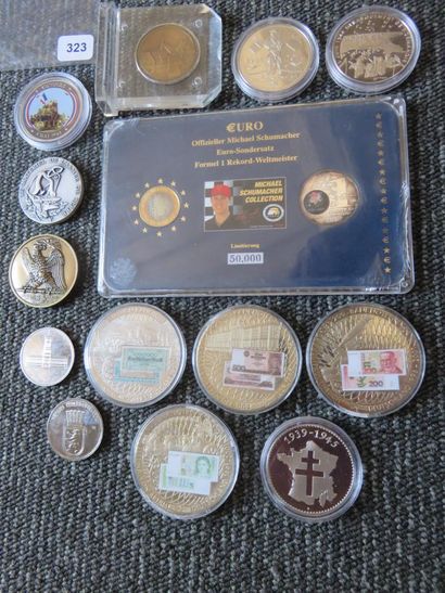 Medals - Batch of 14 various medals: Napoleon...