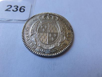 Jeton des Etats de Bretagne - Louis XV 1746...