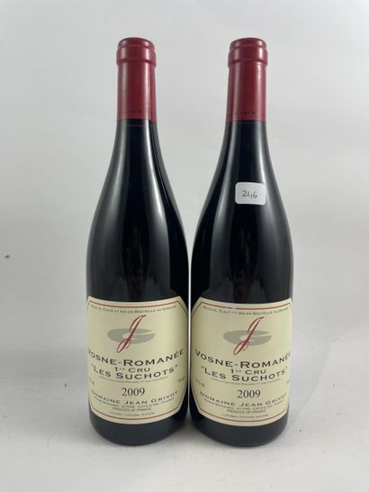2 btls Vosne-Romanée 2009 - 1er Cru - Les...