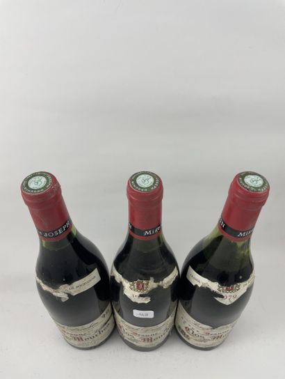 3 btls Beaune NM (probablement 1979) - Clos...