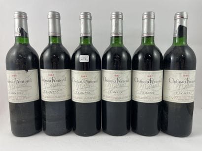 12 btls dont 7 btls Château Fontenil - Fronsac...