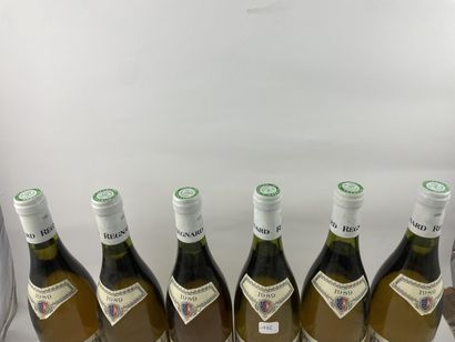7 btls dont 6 btls Chablis 1989 - Montée...