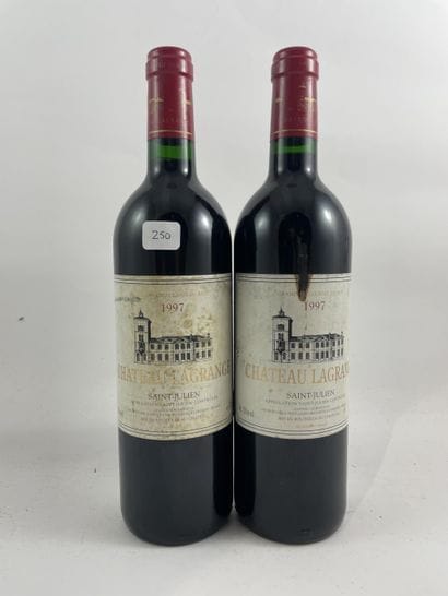 2 btls Château Lagrange 1997 - Saint-Julien...