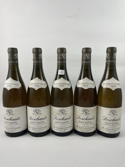 7 btls Saint-Joseph (blanc) 1996 - Deschants...