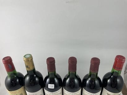 12 btls dont 7 btls Château Tour du Haut-Moulin...