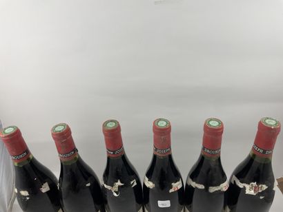 6 btls Chambertin NM (probablement 1978)...