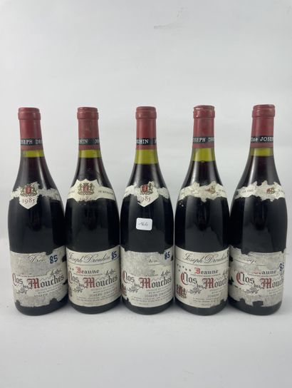 10 btls Beaune NM (probablement 1985) - Clos...