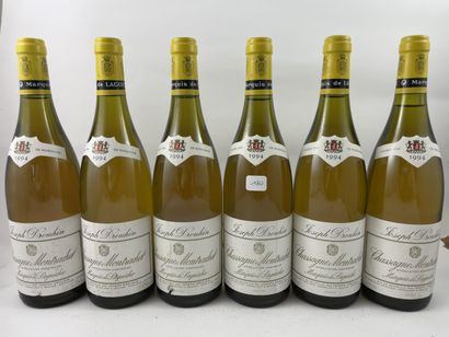 6 btls Chassagne-Montrachet 1994 - Marquis...