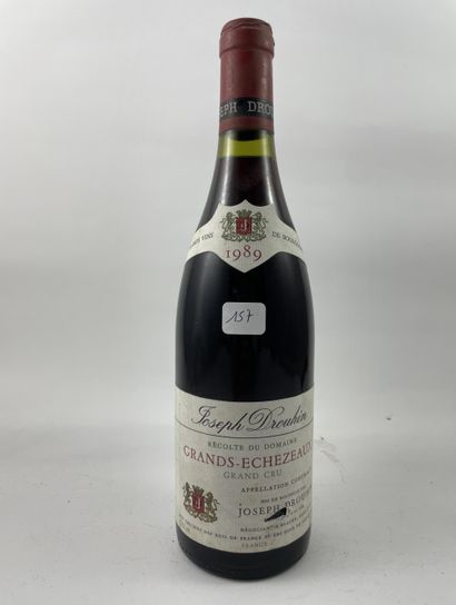 1 btl Grands-Echézeaux 1989 - Drouhin (accros...