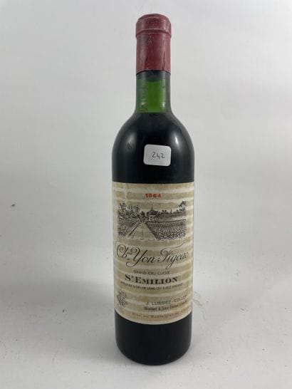 7 btls Château Yon-Figeac 1964 - Saint-Emilion...