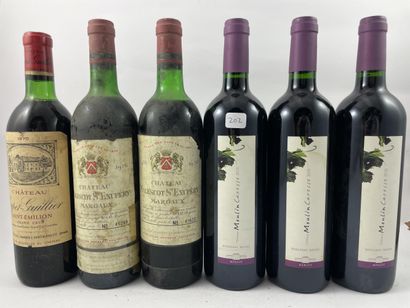 15 btls dont 3 btls Château Ducasse 2012...