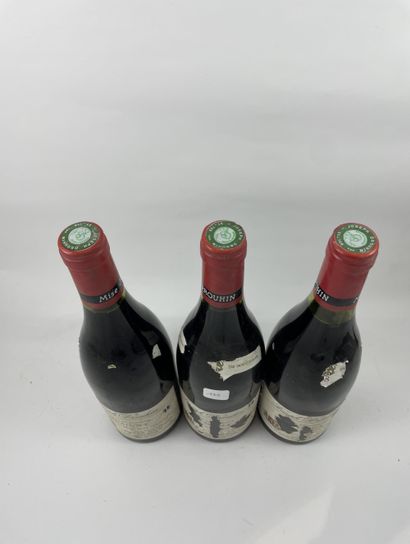 3 btls Musigny NM (probablement 1978) - Drouhin...