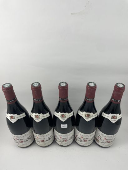 5 btls Beaune 1995 - Clos des Mouches - Drouhin...