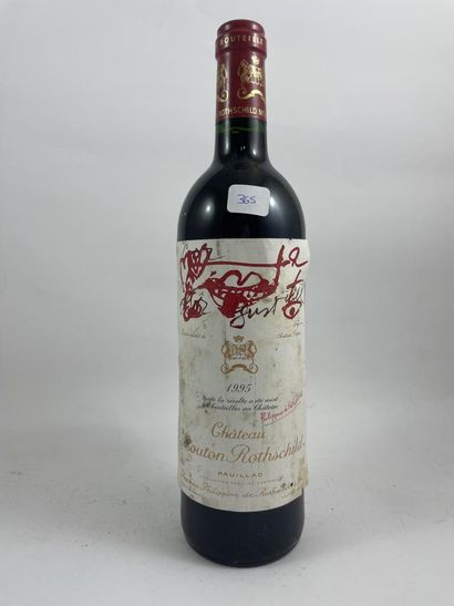 1 btl Château Mouton Rothschild 1995 - Pauillac...