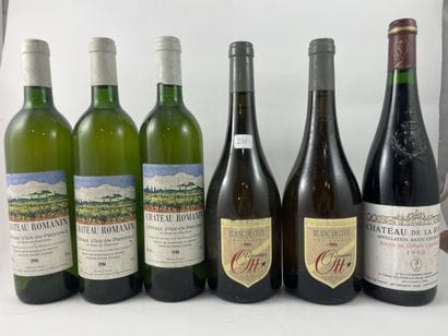18 btls de vins divers de 1988 à 1990