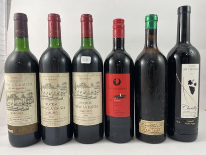 18 btls de vins divers de 1929 à 2021