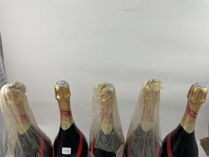 5 btls Champagne 1985 - Grand Cordon - Mumm...
