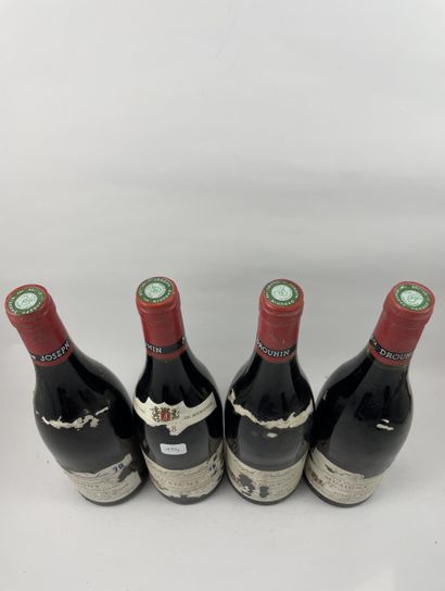 4 btls Musigny NM (probablement 1978) - Drouhin...