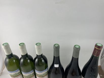 18 btls de vins divers de 1988 à 1990