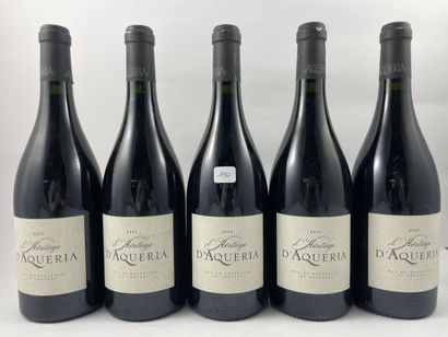 9 btls Château d'Aqueria 2007 - L'héritage...