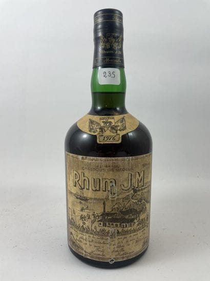 1 btl Rhum J.M 1976 - Vieux Rhum - Martinique...
