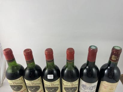 18 btls de vins divers de 1929 à 2021