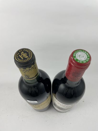 2 btls dont 1 btl Château Latour-Martillac...