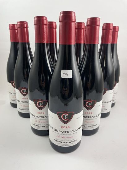 12 btls Côtes de Nuits-Villages 2019 - Le...