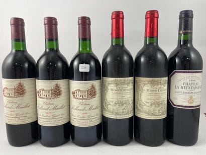 14 btls dont 9 btls Château Rolland-Maillet...