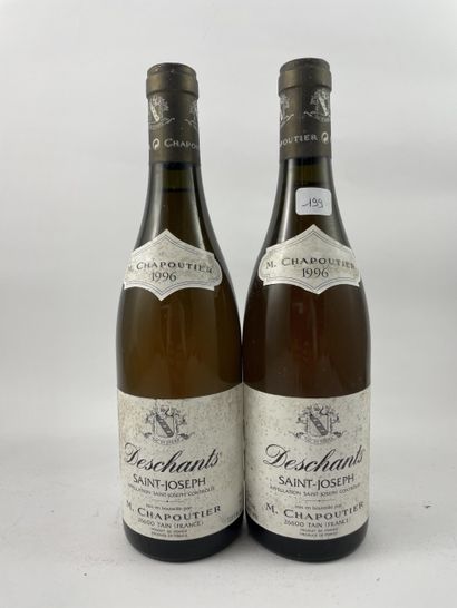 7 btls Saint-Joseph (blanc) 1996 - Deschants...