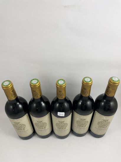 11 btls Château Gruaud Larose 1990 - Sai...