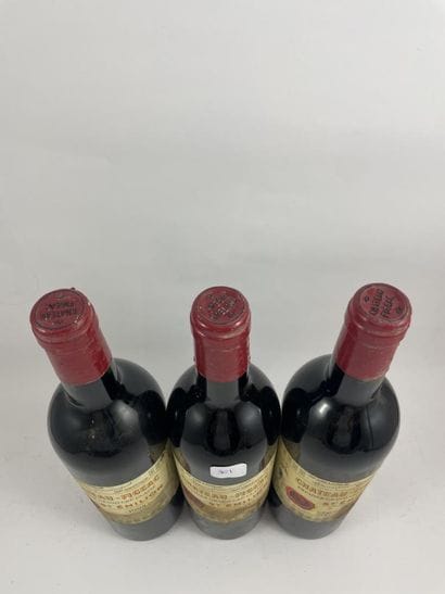 3 btls Château Figeac 1995 - Saint-Emilion...