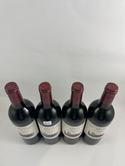 4 btls La Petite Eglise 1999 - Pomerol