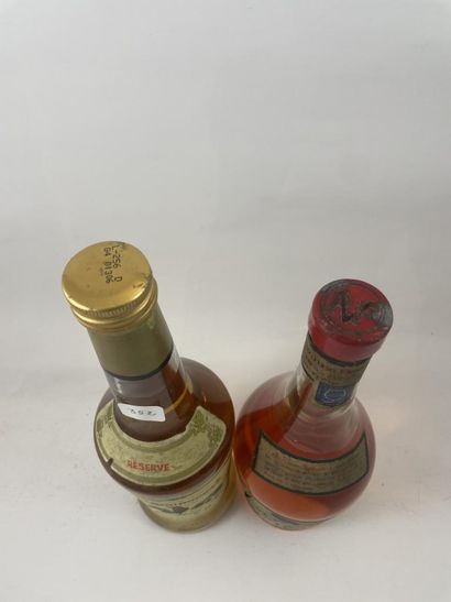2 btls dont 1 btl Marc de Bourgogne - Réserve...