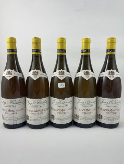 10 btls Puligny-Montrachet 1995 - Les Folatières...