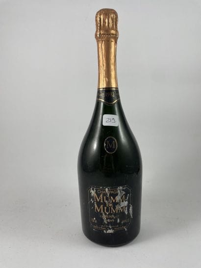 1 btl Champagne 1982 - Mumm de Mumm