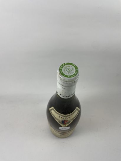 7 btls dont 6 btls Chablis 1989 - Montée...