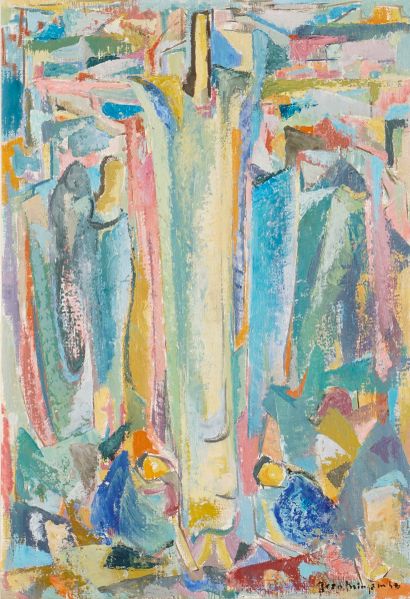 MINGAM Jean, 1927-1987
Christ on the Cross,...
