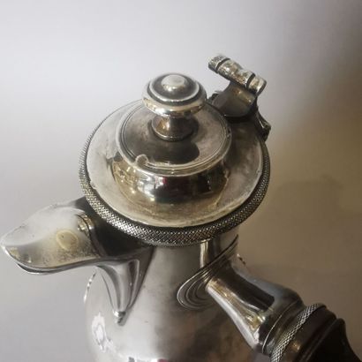 CAFETIERE in silver (950). PARIS, Jean-Nicolas...