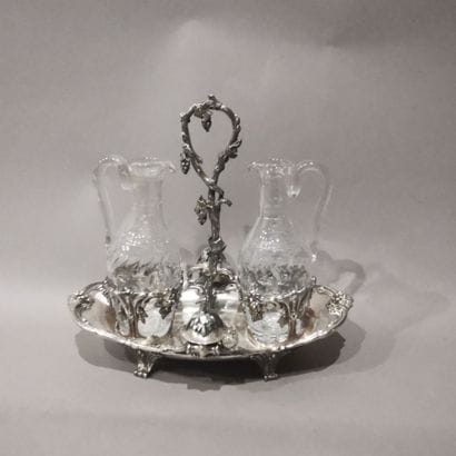 Silver HUILIER-VINAIGRIER (950). PARIS, François-Julien...