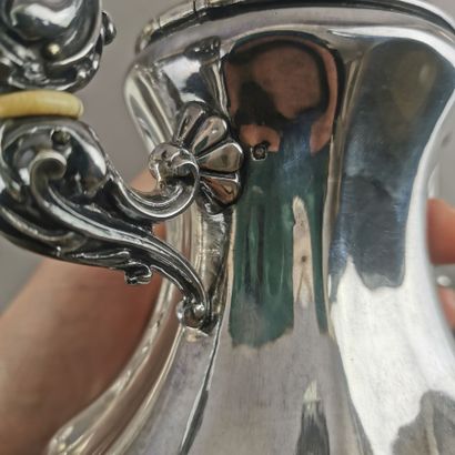 Silver THEIERE (950). PARIS, Benoît LANOS,...